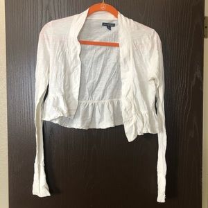 American Eagle Outfitters Crop Lightweight Jacket